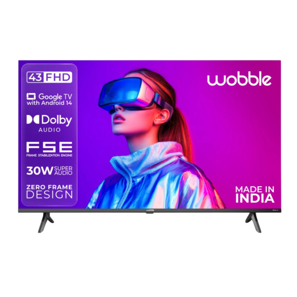 Wobble Smart Ultra HD 3840x2160 LED Display TV