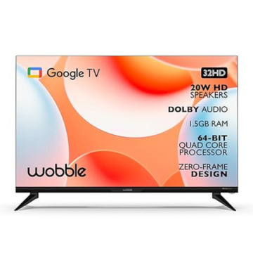 Wobble 32 Inch HD Ready Smart Google TV