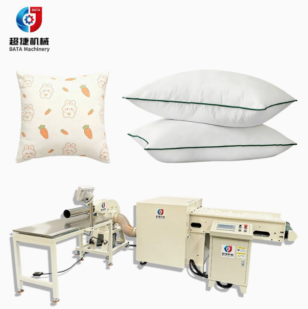Fiber Pillow Filling Machine Cotton Fibre Carding Opening and Cushion Stuffing Machine