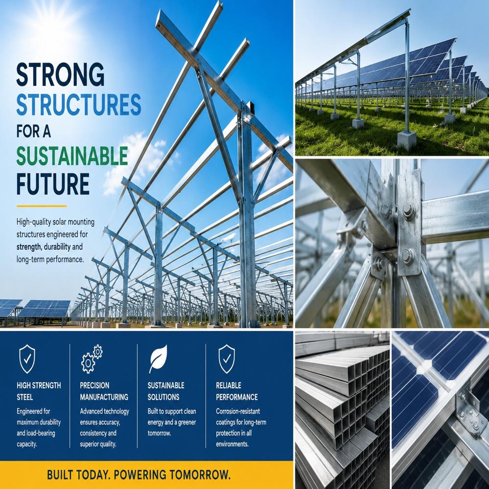 Solar Mounting Structure - Application: Commercial