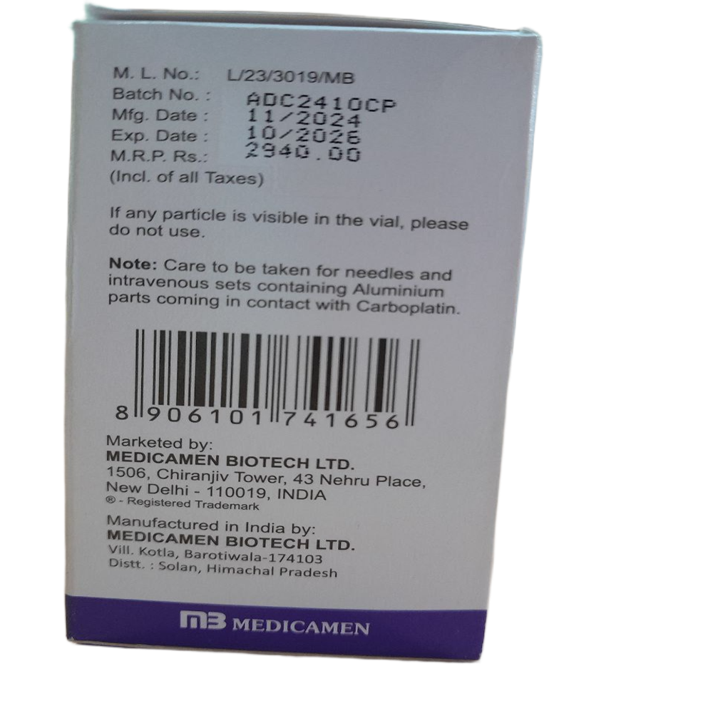 Med-Carb 450mg - Carboplatin Injection