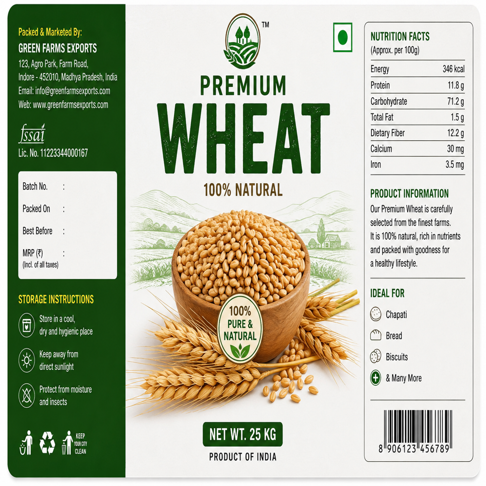 Agricultural Product Label