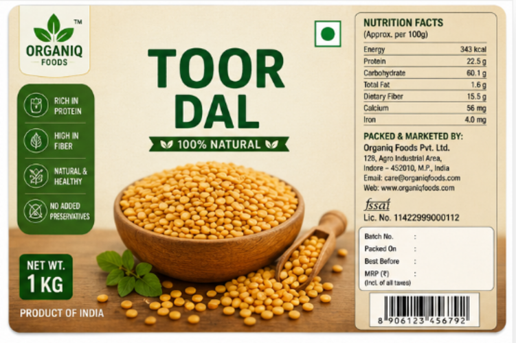 Agricultural Product Label