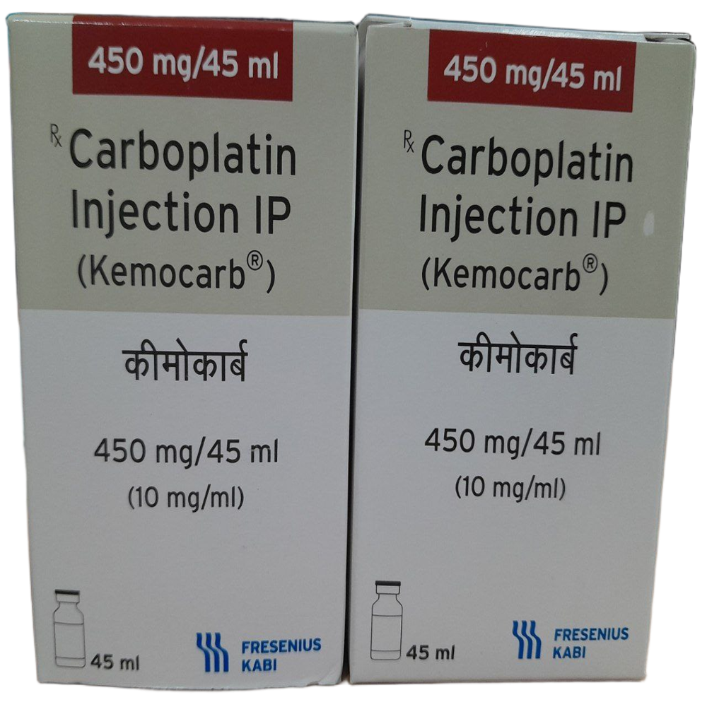Kemocarb 450mg - Carboplatin Injection