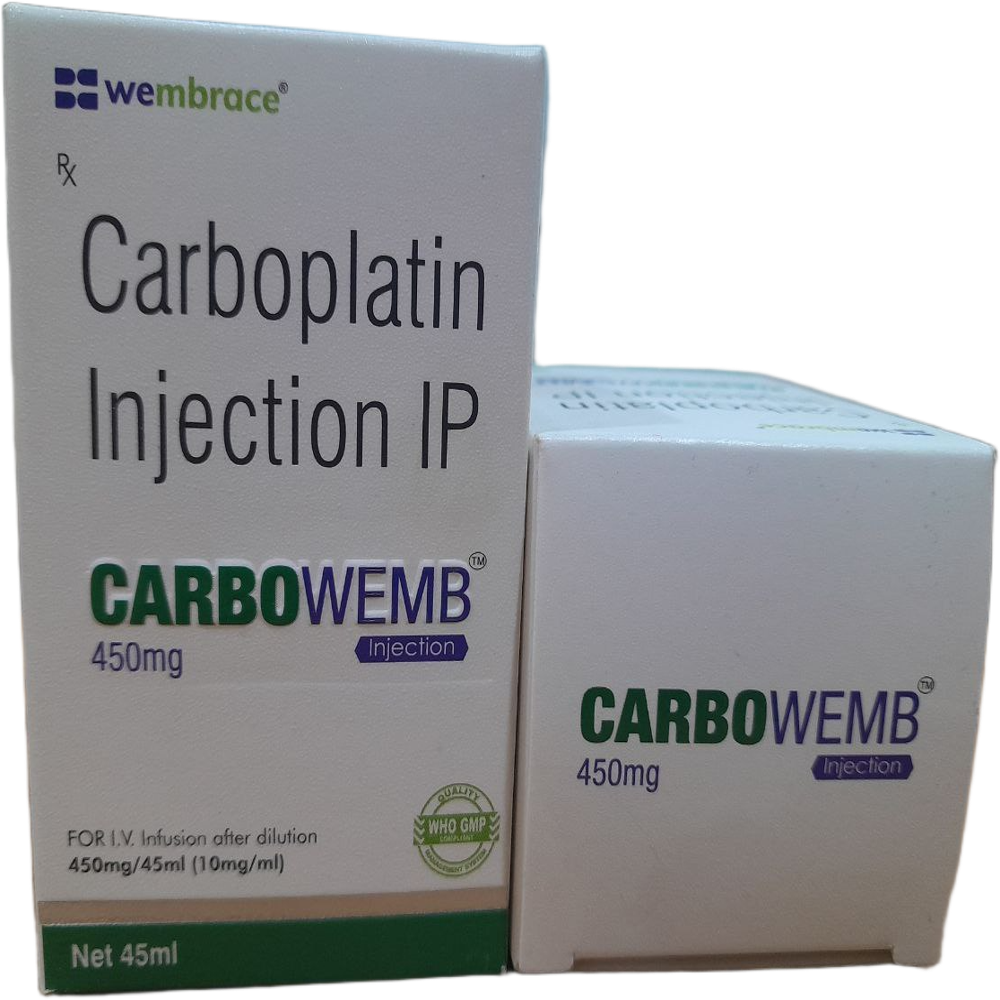 Carbowemb 450mg - Carboplatin Injection