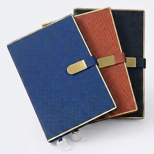 Golden Branded Notebook Diary