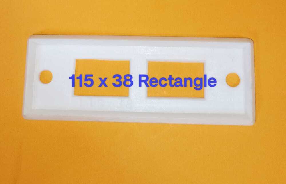 115x38mm Rectangle Chorafali Cutting Die