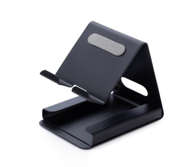 Black Metal Mobile Stand