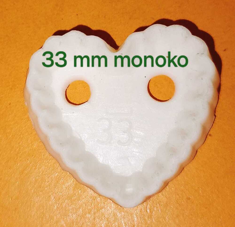 33mm Heart Monoco Cutting Die