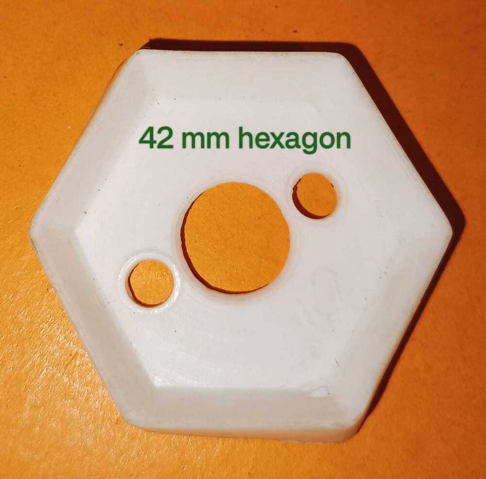 42mm Hexagon Shape Cutting Die