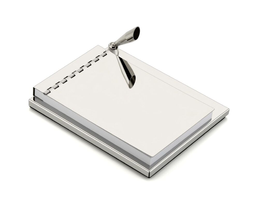 Metal Notepad Holder
