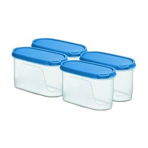 14856 - 4 Set StakBox Airtight Plastic Storage Container