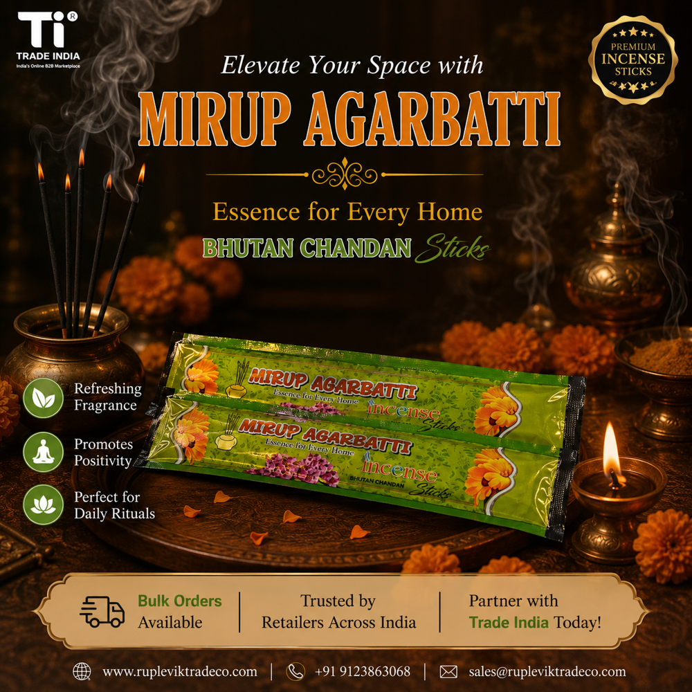 Mirup Agarbatti Bhutan Chandan - Burning Time: 60 Minutes