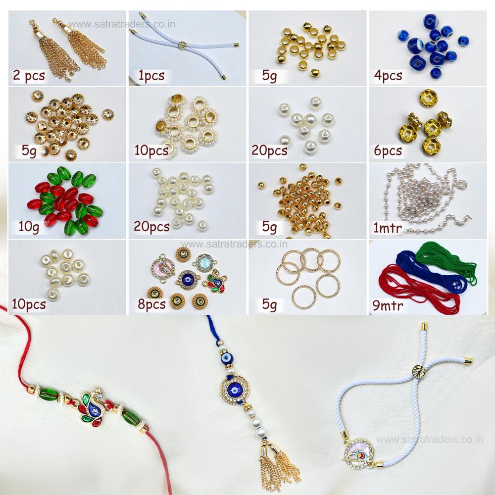 DIY Rakhi Making Craft Material Kit | BC12