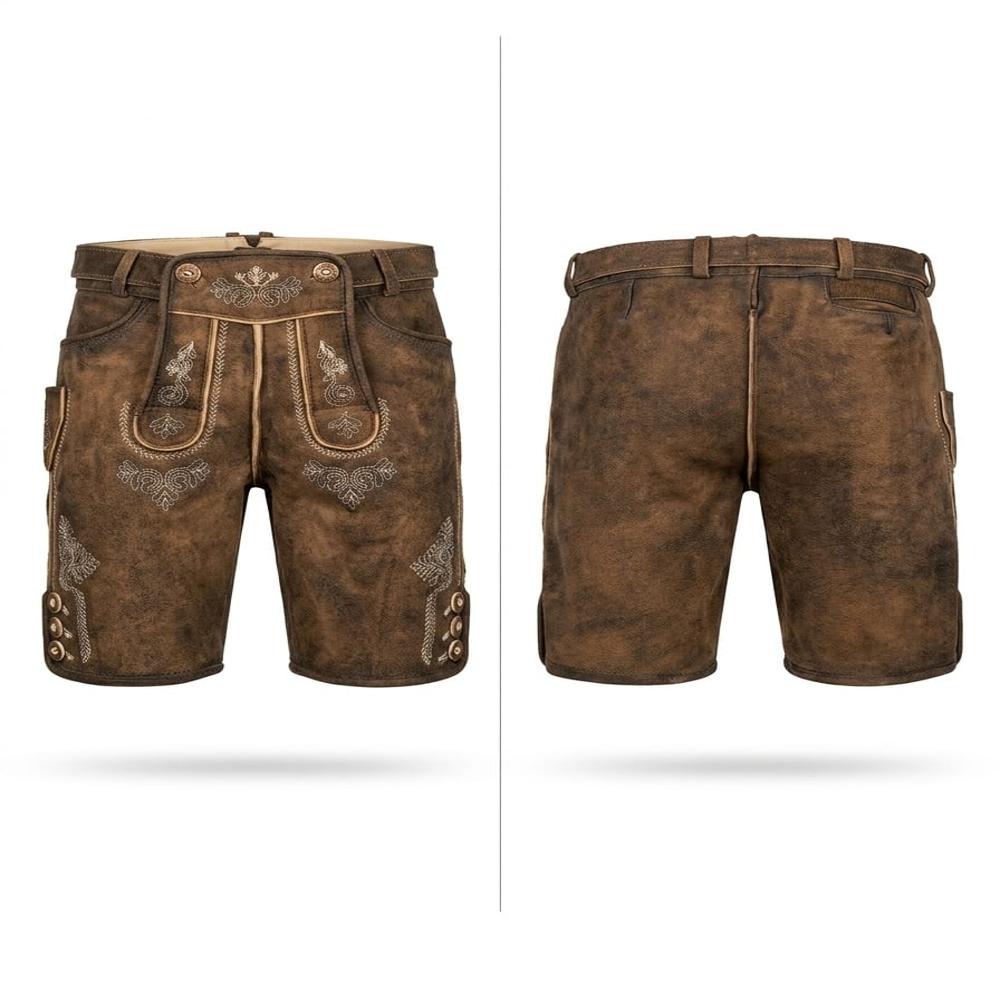 traditional Bavarian leather shorts