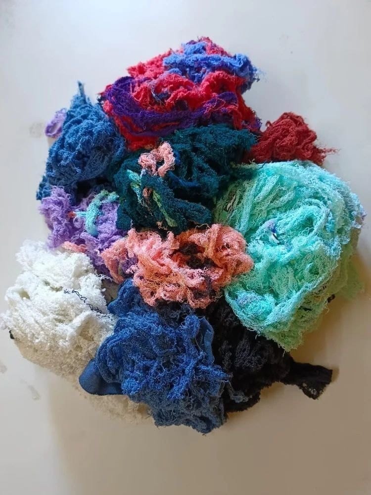 Colour Baniyan Yarn Waste
