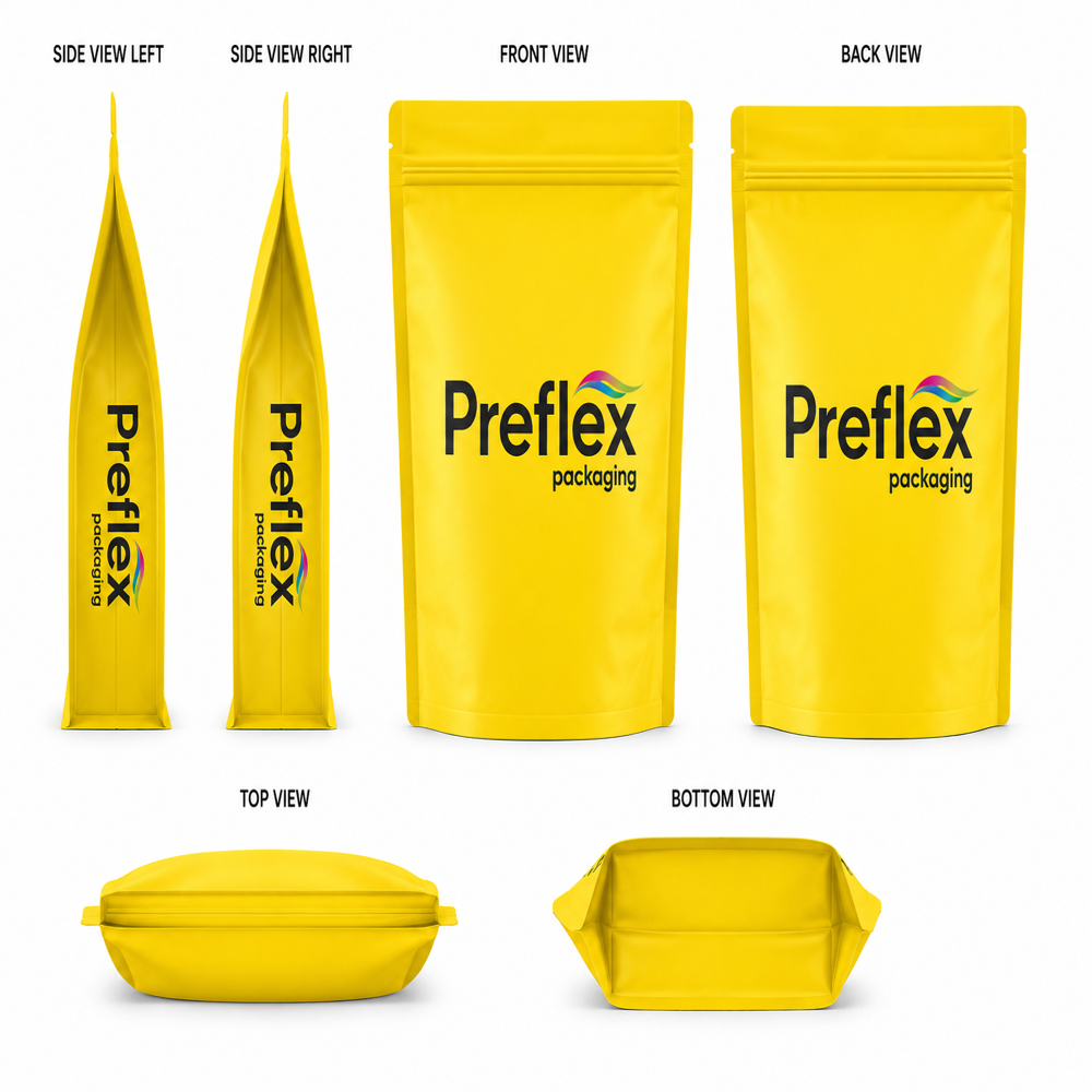 Gusset Pouch - Coating Type: Glossy / Matt