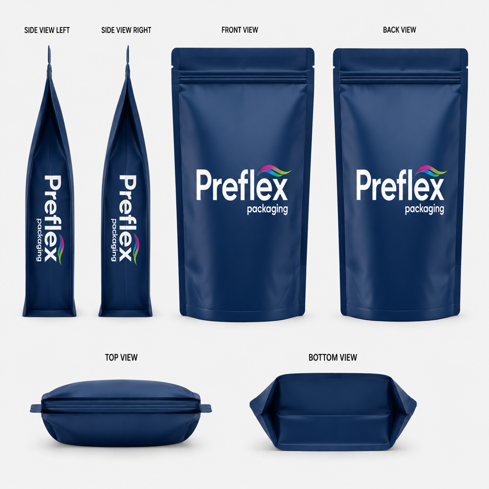 Gusset Pouch - Coating Type: Glossy / Matt