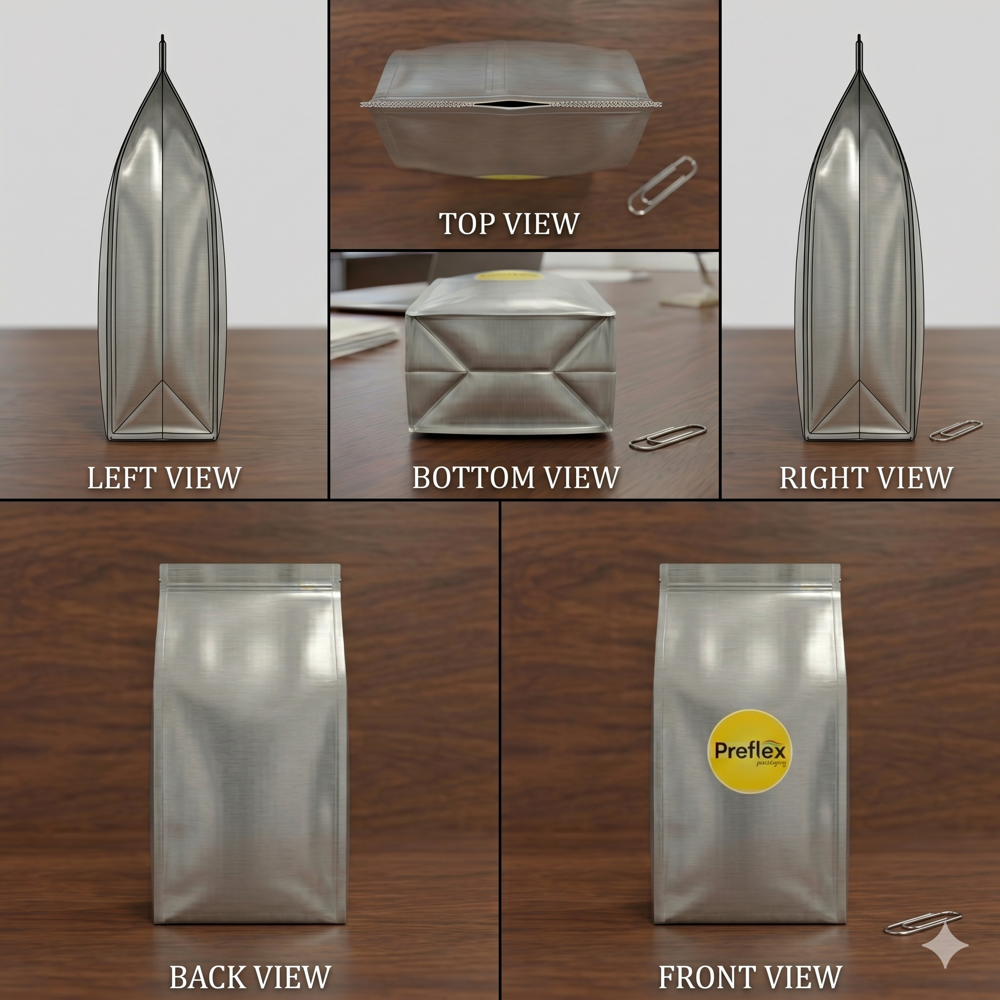 Gusset Pouch - Coating Type: Glossy / Matt