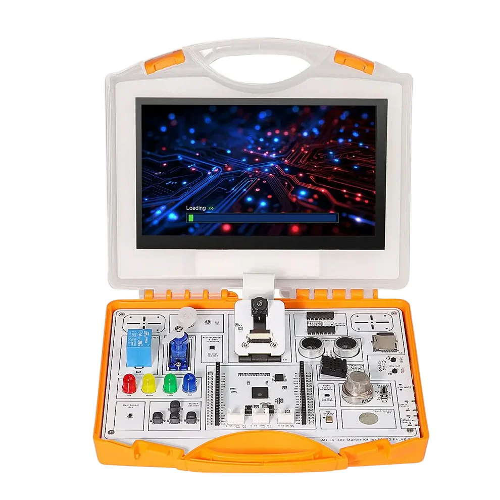 Elecrow Esp32-p4 All-in-one Starter Kit With 16 Modules & Ai Lessons For Iot Robotics & Stem Learning - Application: Advanced Academic Engineering Labs