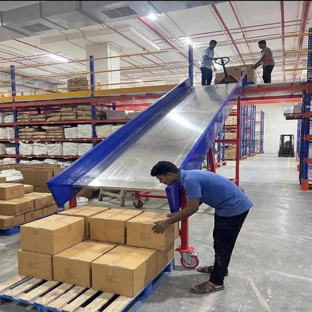 Chute conveyors: nonmotorized