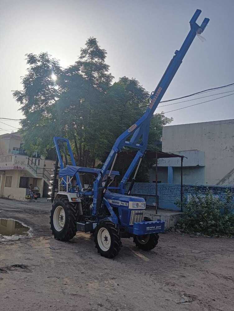 Tractor Pole Erection Machine