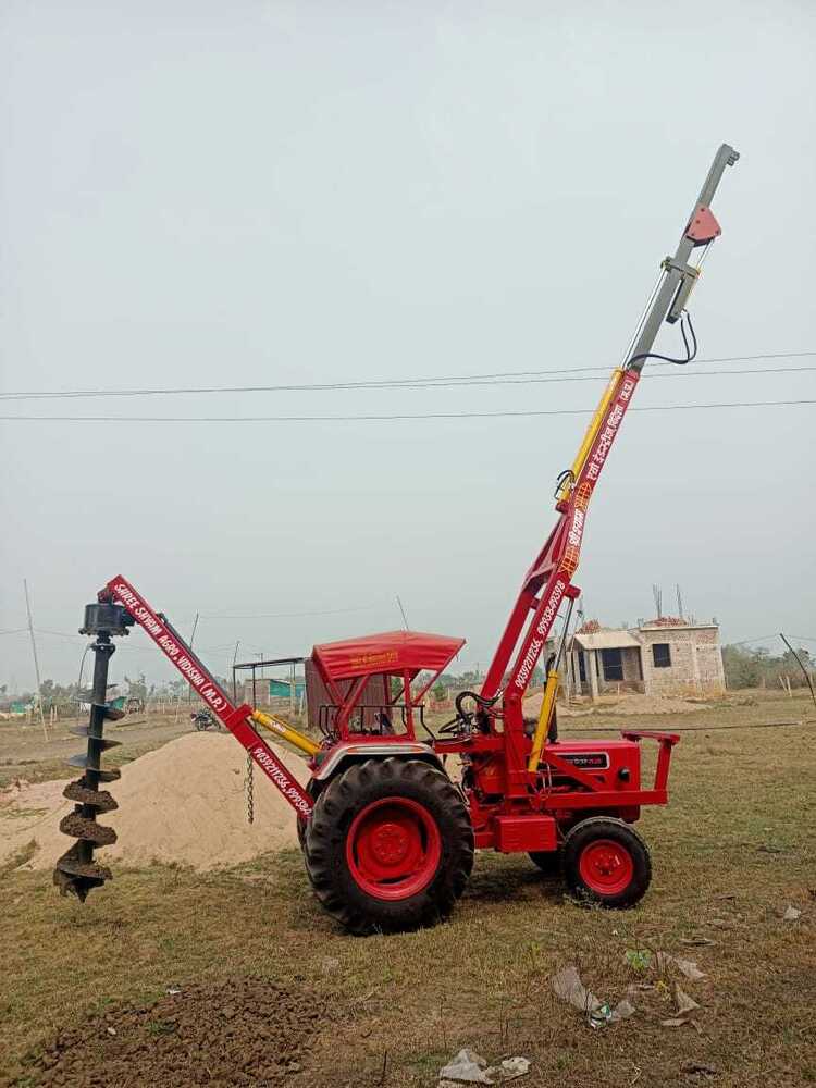 Tractor Pole Erection Machine - Automatic Grade: Semi-automatic