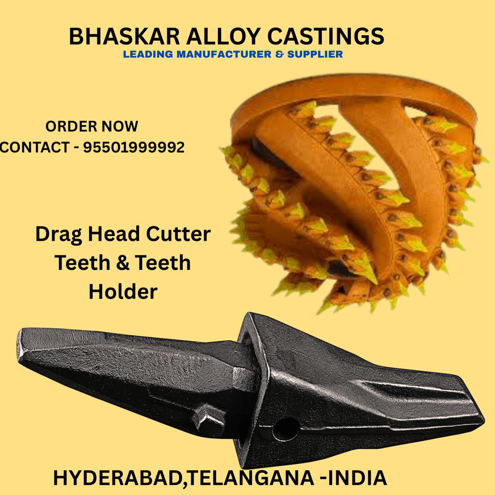 Drag Head Cutter Teeth