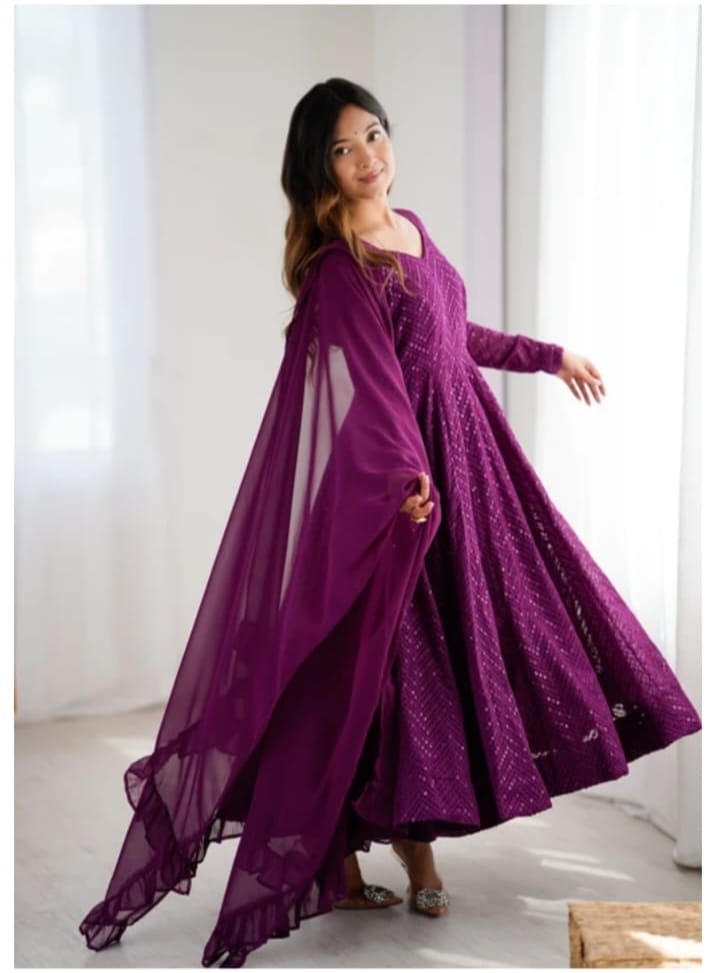 fancy gown duptta collection