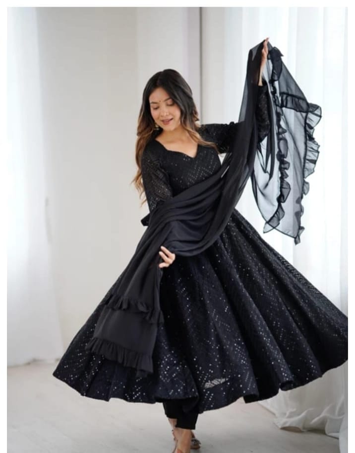 fancy gown duptta collection