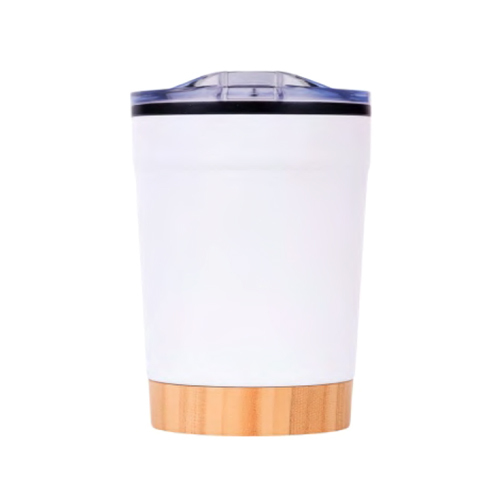 02_Mercury SS White Water Mug With Woodbase PP Inside