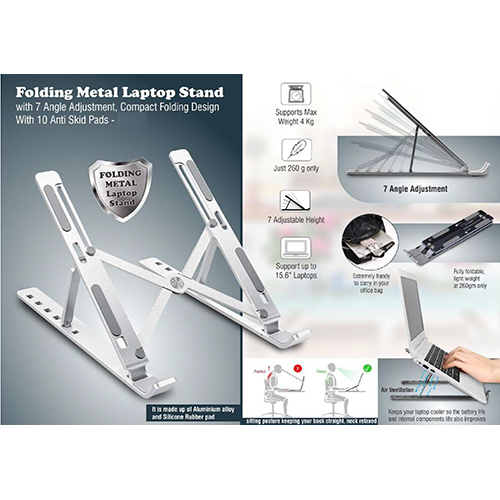 Folding Metal Laptop Stand
