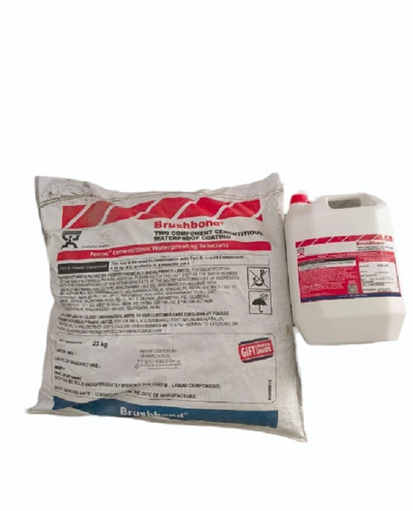 Fosroc Brushbond Acrylic Polymer Modified Elastomeric Waterproofing Coating - Physical Form: Powder