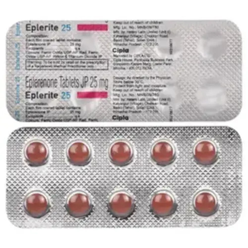 Eplerite Eplerenone 50mg Tablet, Hypertension Heart Failure Medicine