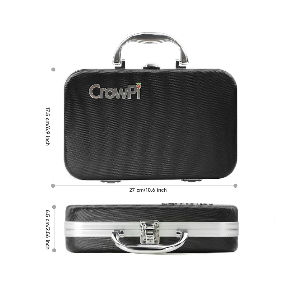 ELECROW CrowPi: Compact Raspberry Pi Kit Raspberry Pi 5 Educational Kit With 9-inch Display For Learn AI, Robotics, And Coding Level Up Your Learning With CrowPi 5 Kit For Kids And Beginners