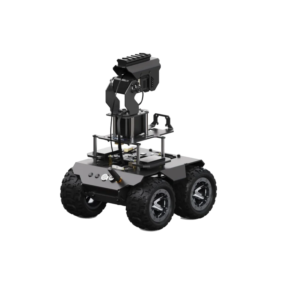 Waveshare RaspRover: AI-Powered 4WD Robot With Computer Vision, In-Build Pan-Tilt Module Suitable for Raspberry Pi 4B / Raspberry Pi 5