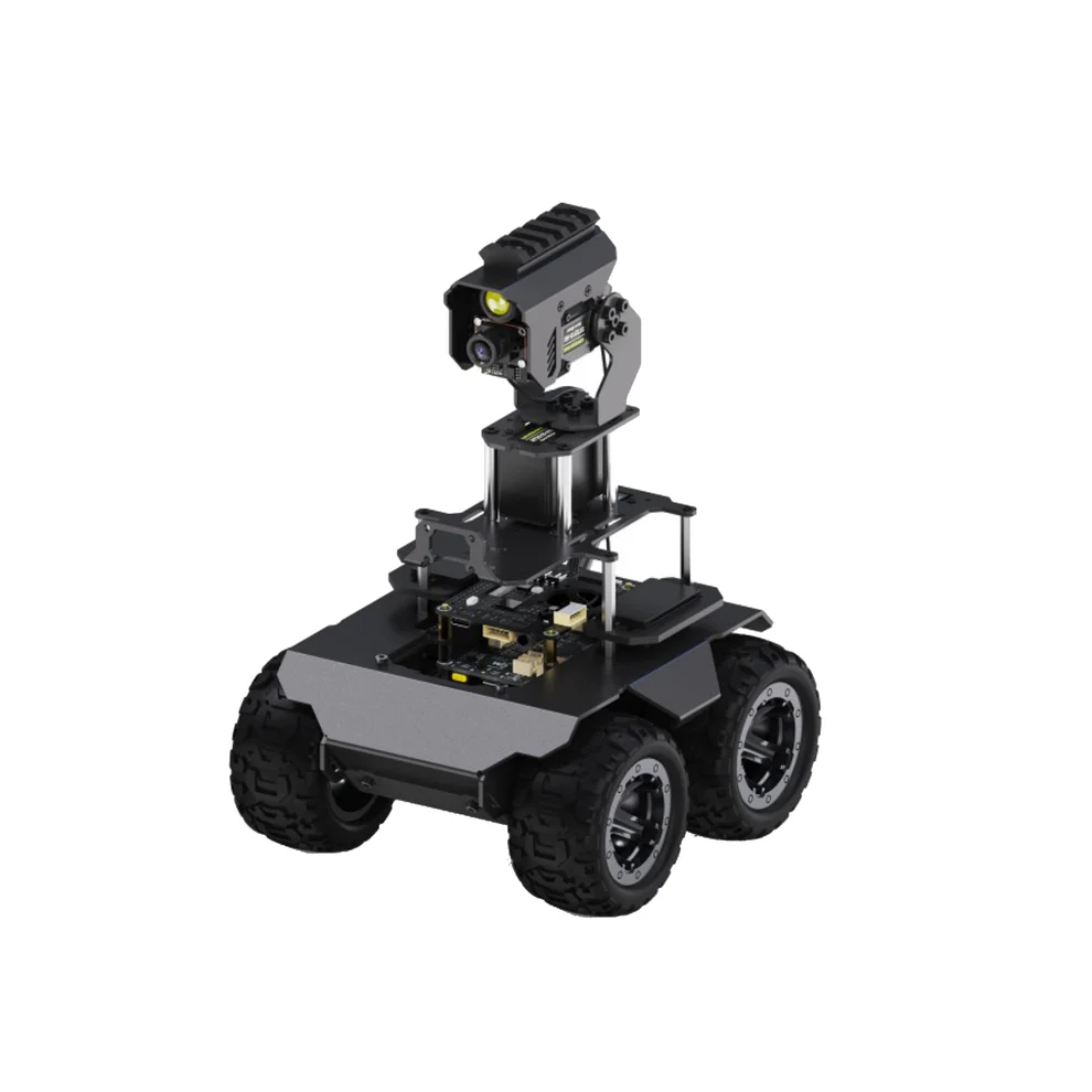 Waveshare RaspRover: AI-Powered 4WD Robot With Computer Vision, In-Build Pan-Tilt Module Suitable for Raspberry Pi 4B / Raspberry Pi 5