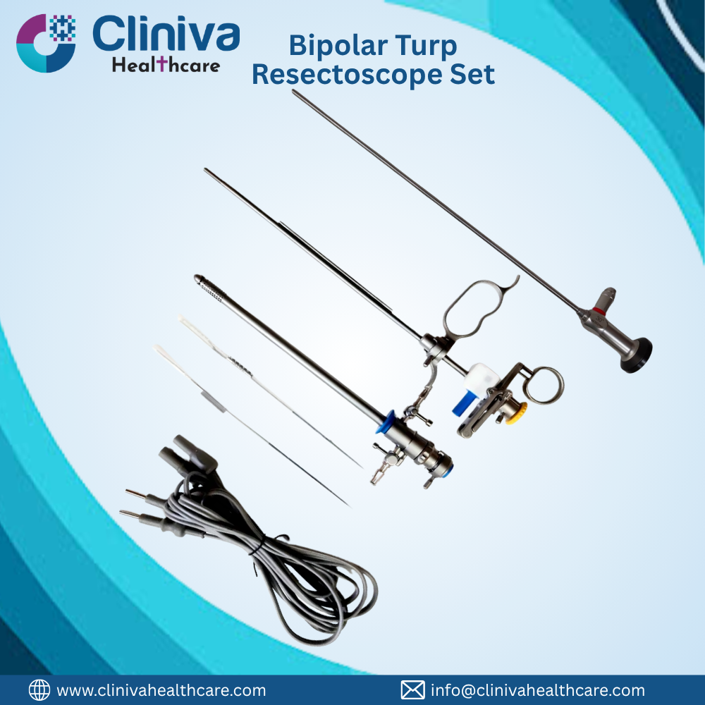 Double Steam Bipolar Turp Resectoscope Set Active With Scope - Application: Hospital