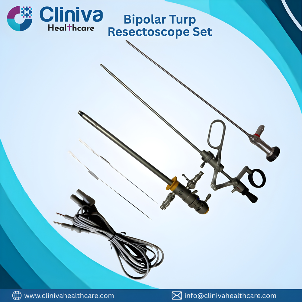 Double Steam Bipolar Turp Resectoscope Set Active With Scope - Application: Hospital