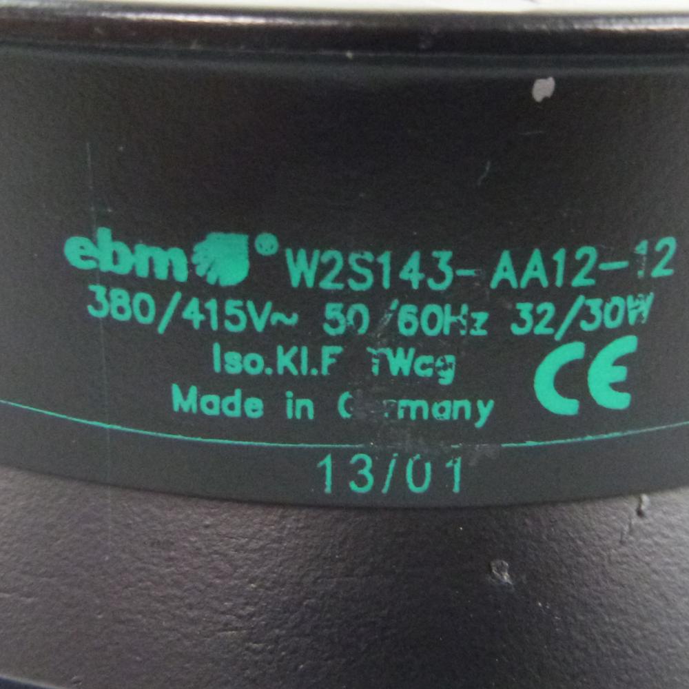 EBMPAPST W2S143-AA12-12 380/415V AC 32/30W 17251mm Ball Bearing Industrial Inverter Axial Cooling Fan