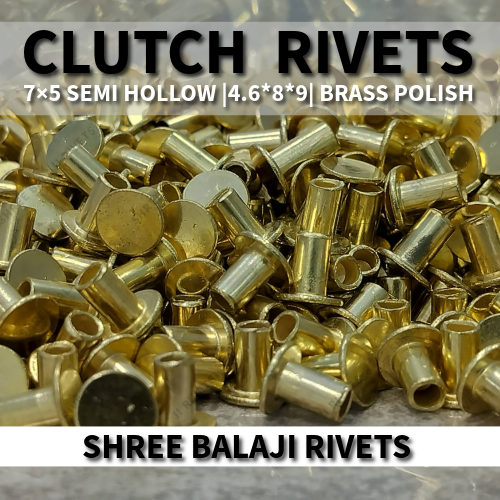 7*5 S.T SEMI HOLLOW RIVETS