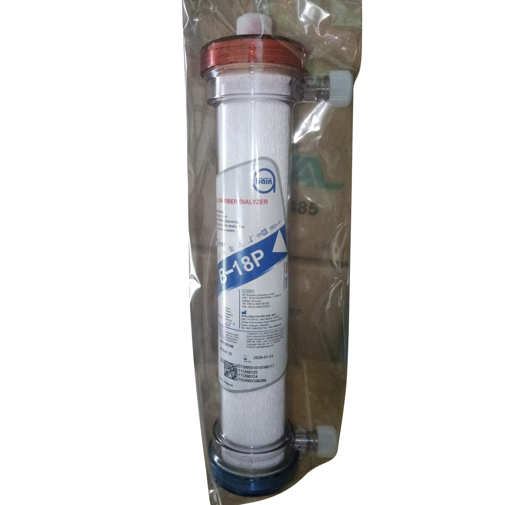 B18P Hollow Fiber Dialyzer