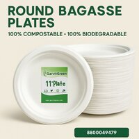 11 INCH PLAIN ROUND PLATE