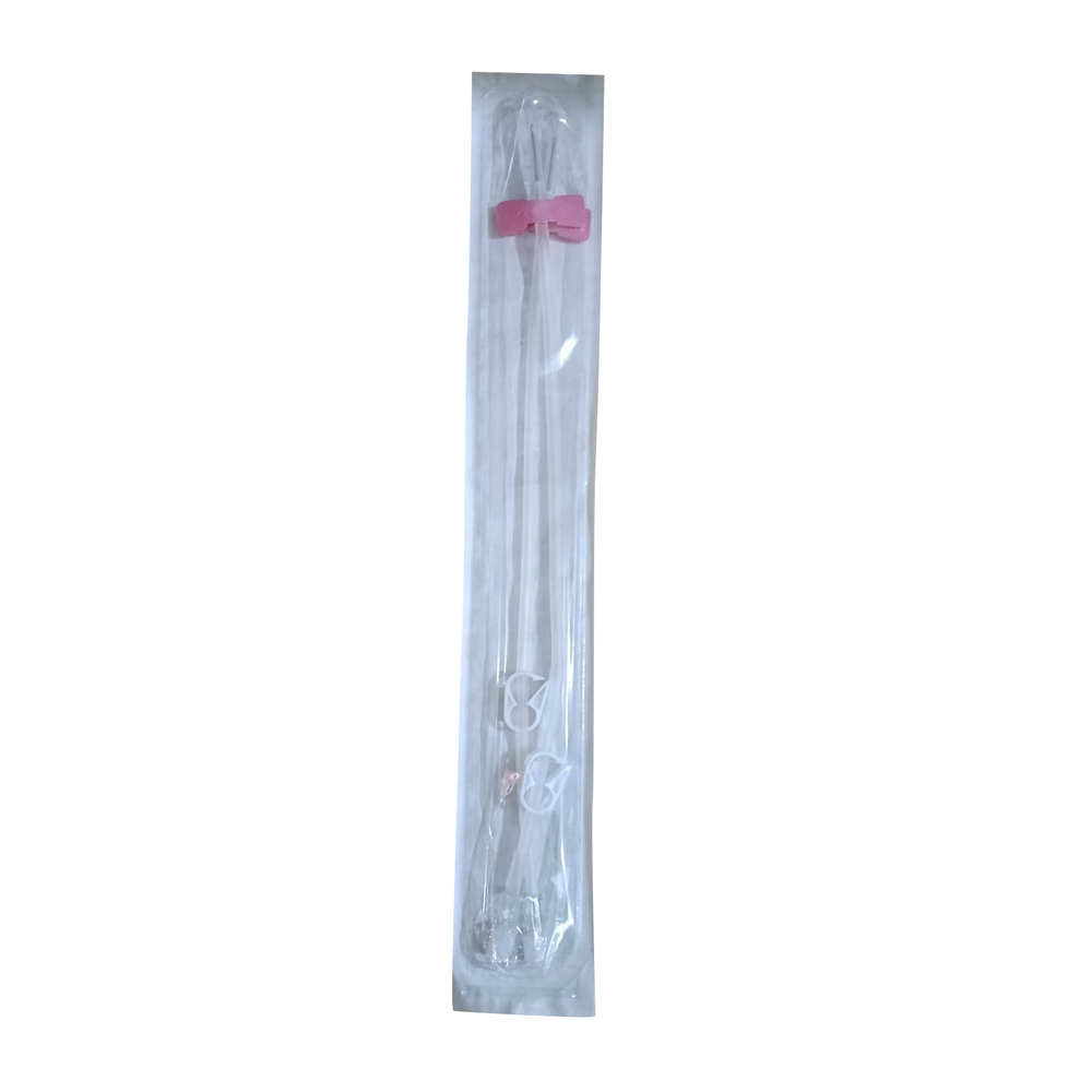 Plastic Pink Disposable AV Fistula Needle Set