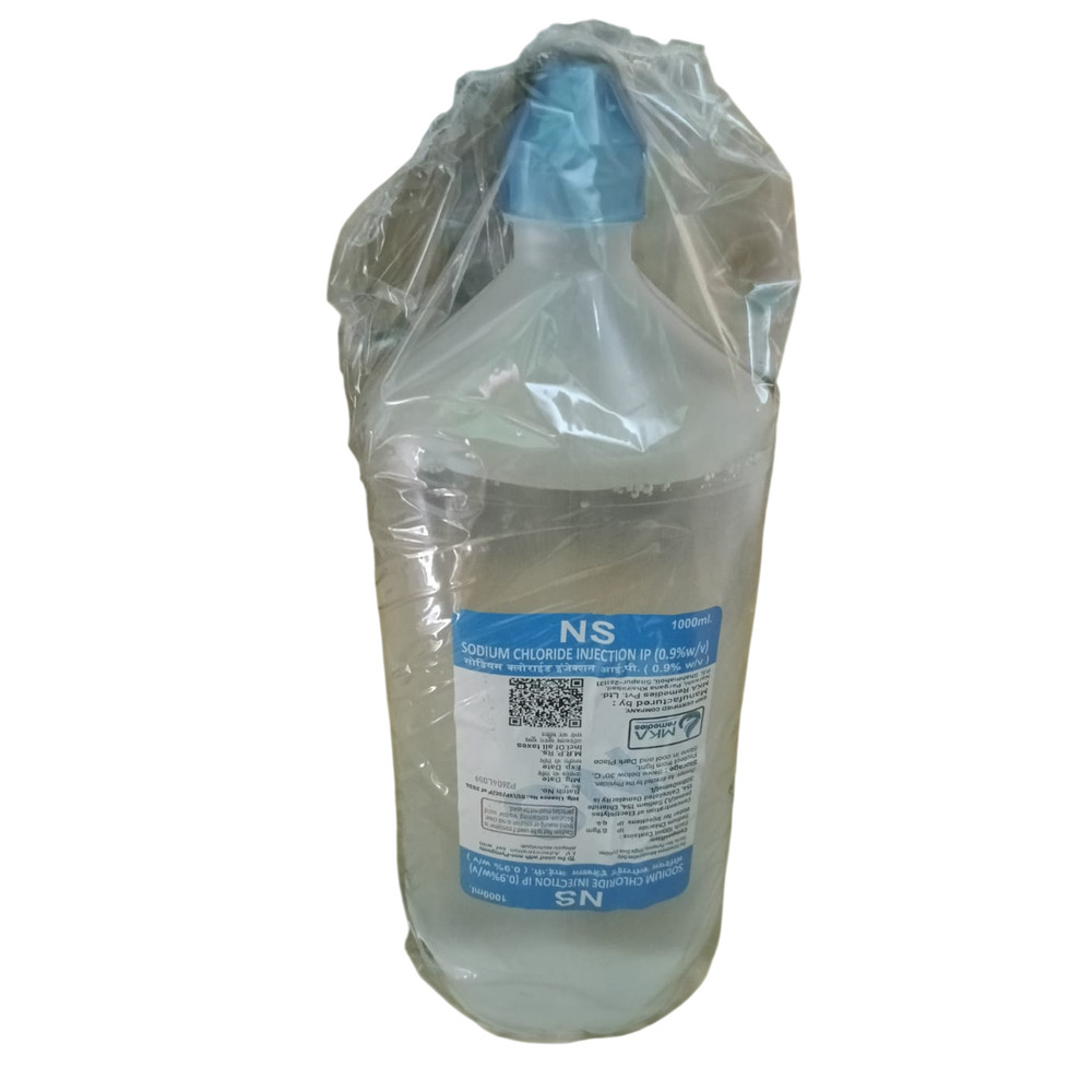 1000ml Sodium Chloride Injection IP