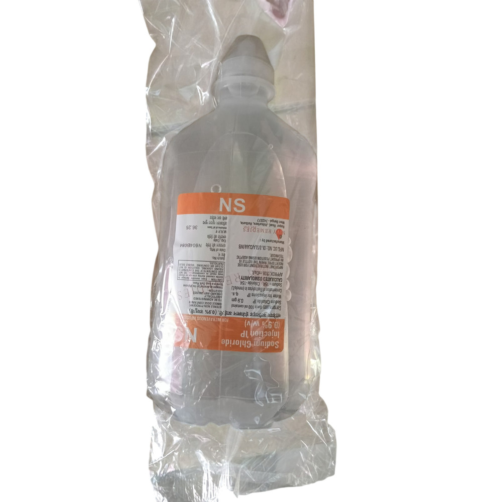 500ml Sodium Chloride Injection IP