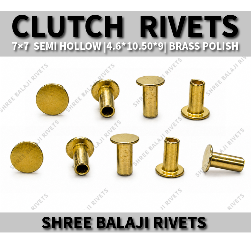 7*6 S.T | 7*7 S.T SEMI HOLLOW BRAKE PLATE RIVETS