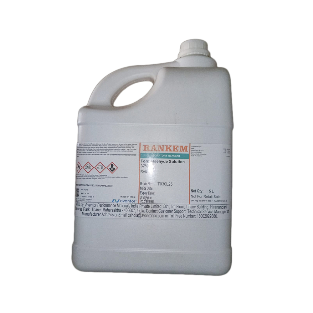 5l Formaldehyde Solution - Cas No: 50-00-0