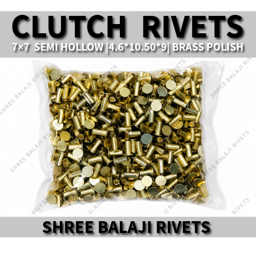 7*6 S.T | 7*7 S.T SEMI HOLLOW BRAKE PLATE RIVETS