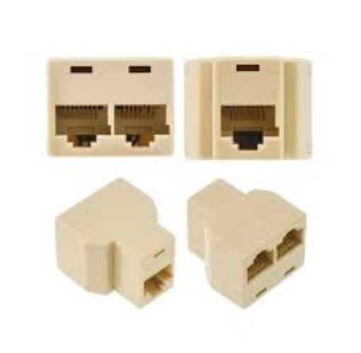 RJ45 Lan Y Connector , Voice